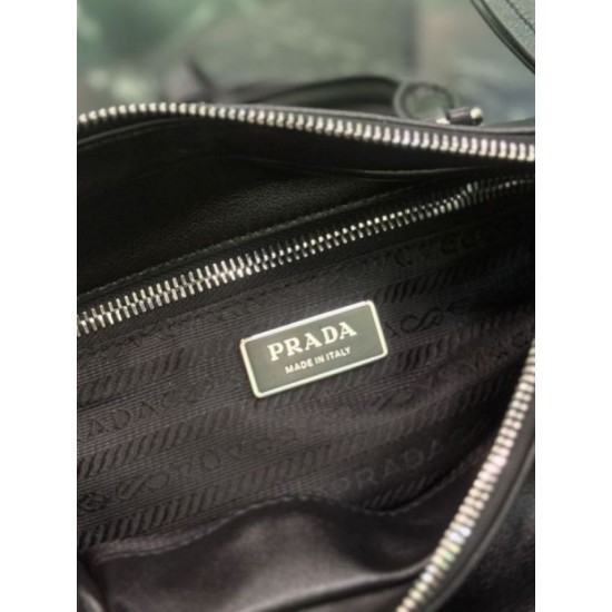 Replica perfette Borsa a tracolla Prada Mini Bonnie 1BA499 nera