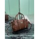 Replica Borsa a tracolla Prada Mini Bonnie 1BA499 marrone Imitazioni Replica perfette Borsa a tracolla Prada Mini Bonnie 1BA499 marrone