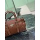 Replica Borsa a tracolla Prada Mini Bonnie 1BA499 marrone Imitazioni Replica perfette Borsa a tracolla Prada Mini Bonnie 1BA499 marrone