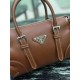 Replica Borsa a tracolla Prada Mini Bonnie 1BA499 marrone Imitazioni Replica perfette Borsa a tracolla Prada Mini Bonnie 1BA499 marrone