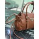 Replica Borsa a tracolla Prada Mini Bonnie 1BA499 marrone Imitazioni Replica perfette Borsa a tracolla Prada Mini Bonnie 1BA499 marrone