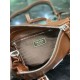 Replica Borsa a tracolla Prada Mini Bonnie 1BA499 marrone Imitazioni Replica perfette Borsa a tracolla Prada Mini Bonnie 1BA499 marrone