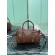 Replica Borsa a tracolla Prada Mini Bonnie 1BA499 marrone Imitazioni Replica perfette Borsa a tracolla Prada Mini Bonnie 1BA499 marrone