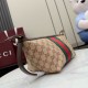 Replica Gucci 875159 Beauty case piccolo GG marrone Imitazioni Replica perfette Gucci 875159 Beauty case piccolo GG marrone