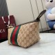 Replica Gucci 875159 Beauty case piccolo GG marrone Imitazioni Replica perfette Gucci 875159 Beauty case piccolo GG marrone