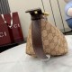 Replica Gucci 875159 Beauty case piccolo GG marrone Imitazioni Replica perfette Gucci 875159 Beauty case piccolo GG marrone
