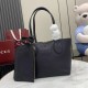 Replica Borsa tote reversibile Gucci 839124 Totissima nera/marrone Imitazioni Replica perfette Borsa tote reversibile Gucci 839124 Totissima nera/marrone