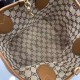 Replica Borsa tote reversibile Gucci 839124 Totissima Giallo/Marrone Imitazioni Replica perfette Borsa tote reversibile Gucci 839124 Totissima Giallo/Marrone