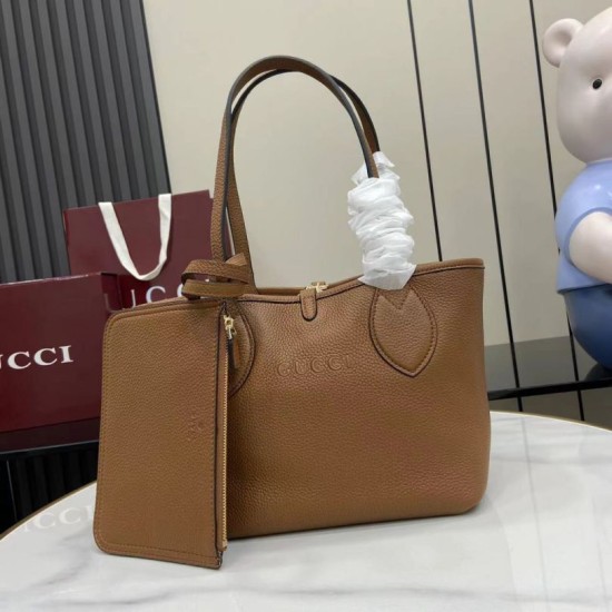 Replica Borsa tote reversibile Gucci 839124 Totissima Giallo/Marrone Imitazioni Replica perfette Borsa tote reversibile Gucci 839124 Totissima Giallo/Marrone