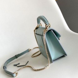 Replica Borse Imitazioni Bvlgari Serpenti Forever Mini con manico superiore Versione Chip Blu Imitazioni Replica perfette Borse Imitazioni Bvlgari Serpenti Forever Mini con manico superiore Versione Chip Blu