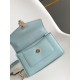 Replica Borse Imitazioni Bvlgari Serpenti Forever Mini con manico superiore Versione Chip Blu Imitazioni Replica perfette Borse Imitazioni Bvlgari Serpenti Forever Mini con manico superiore Versione Chip Blu