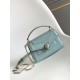 Replica Borse Imitazioni Bvlgari Serpenti Forever Mini con manico superiore Versione Chip Blu Imitazioni Replica perfette Borse Imitazioni Bvlgari Serpenti Forever Mini con manico superiore Versione Chip Blu