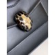 Replica Borsa Bvlgari Serpenti Forever Mini con manico superiore Versione Chip Nero Imitazioni Replica perfette Borsa Bvlgari Serpenti Forever Mini con manico superiore Versione Chip Nero