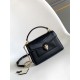 Replica Borsa Bvlgari Serpenti Forever Mini con manico superiore Versione Chip Nero Imitazioni Replica perfette Borsa Bvlgari Serpenti Forever Mini con manico superiore Versione Chip Nero