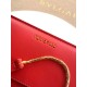 Replica perfette Pochette con catena Bvlgari Serpenti Forever 20cm Versione Chip Rosso