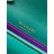 Replica Pochette con catena Bvlgari Serpenti Forever 20cm Versione Chip verde Imitazioni Replica perfette Pochette con catena Bvlgari Serpenti Forever 20cm Versione Chip verde