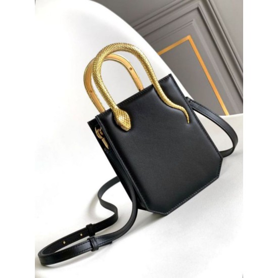 Replica Borse Imitazioni tote mini Bvlgari Serpenti Versione Chip nera Imitazioni Replica perfette Borse Imitazioni tote mini Bvlgari Serpenti Versione Chip nera