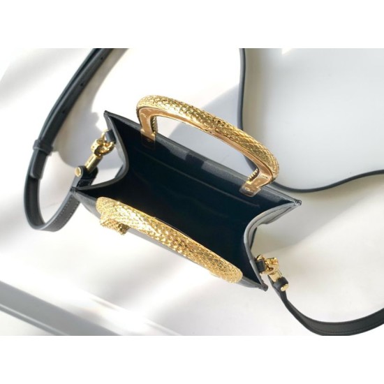 Replica Borse Imitazioni tote mini Bvlgari Serpenti Versione Chip nera Imitazioni Replica perfette Borse Imitazioni tote mini Bvlgari Serpenti Versione Chip nera