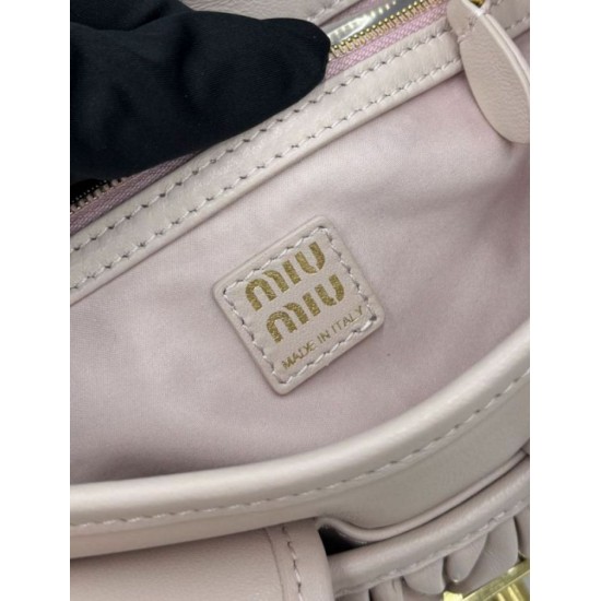 Replica Borsa 1:1 a mano trapuntata Miu Miu 5BC213 Rosa Imitazioni Replica perfette Borsa 1:1 a mano trapuntata Miu Miu 5BC213 Rosa