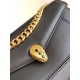 Replica Borsa a tracolla Bvlgari Serpenti East-West Maxi Chain Versione Chip nera Imitazioni Replica perfette Borsa a tracolla Bvlgari Serpenti East-West Maxi Chain Versione Chip nera