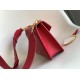 Replica perfette Borsa a tracolla Bvlgari Serpenti East-West Maxi Chain Versione Chip Rosso