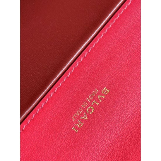 Replica perfette Borsa a tracolla Bvlgari Serpenti East-West Maxi Chain Versione Chip Rosso