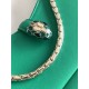 Replica Borsa a tracolla piccola Bvlgari Serpenti Baia verde Imitazioni Replica perfette Borsa a tracolla piccola Bvlgari Serpenti Baia verde