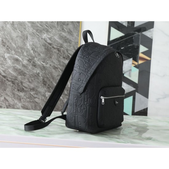Replica Zaino Dior Rider classico con cerniera nera Imitazioni Replica perfette Zaino Dior Rider classico con cerniera nera