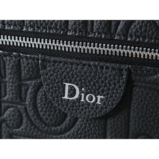 Replica Zaino Dior Rider classico con cerniera nera Imitazioni Replica perfette Zaino Dior Rider classico con cerniera nera