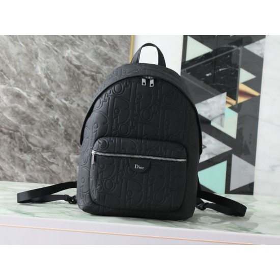 Replica Zaino Dior Rider classico con cerniera nera Imitazioni Replica perfette Zaino Dior Rider classico con cerniera nera