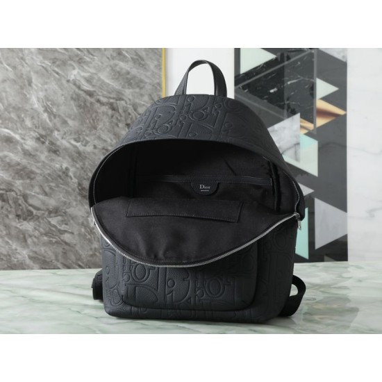 Replica Zaino Dior Rider classico con cerniera nera Imitazioni Replica perfette Zaino Dior Rider classico con cerniera nera
