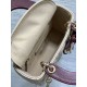 Replica Mini borsa Lady Dior Dior bow rossa/beige Imitazioni Replica perfette Mini borsa Lady Dior Dior bow rossa/beige