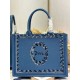 Replica borse griffate shopping Dior Book Tote Blu Wave con tracolla Imitazioni Replica perfette Imitazioni borse griffate shopping Dior Book Tote Blu Wave con tracolla