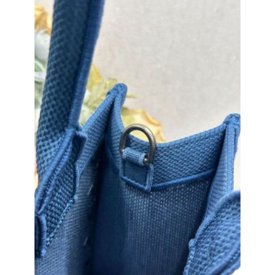 Replica borse griffate shopping Dior Book Tote Blu Wave con tracolla Imitazioni Replica perfette Imitazioni borse griffate shopping Dior Book Tote Blu Wave con tracolla