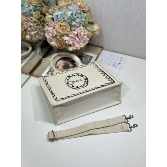 Replica Borsa shopping Dior Book Tote Rosa Wave con tracolla Imitazioni Replica perfette Borsa shopping Dior Book Tote Rosa Wave con tracolla