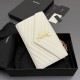 Replica perfette Portafoglio a catena YSL Saint Laurent Envelope pelle originale bianco