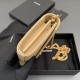 Replica Portafoglio a catena YSL Saint Laurent Envelope pelle originale albicocca Imitazioni Replica perfette Portafoglio a catena YSL Saint Laurent Envelope pelle originale albicocca