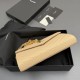 Replica Portafoglio a catena YSL Saint Laurent Envelope pelle originale albicocca Imitazioni Replica perfette Portafoglio a catena YSL Saint Laurent Envelope pelle originale albicocca