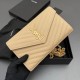 Replica Portafoglio a catena YSL Saint Laurent Envelope pelle originale albicocca Imitazioni Replica perfette Portafoglio a catena YSL Saint Laurent Envelope pelle originale albicocca