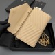 Replica Portafoglio a catena YSL Saint Laurent Envelope pelle originale albicocca Imitazioni Replica perfette Portafoglio a catena YSL Saint Laurent Envelope pelle originale albicocca