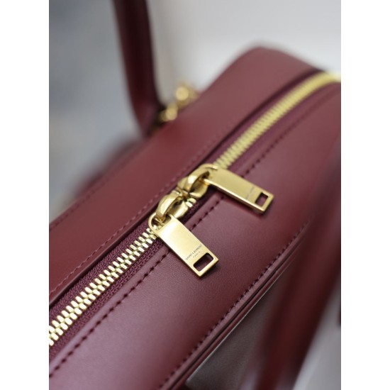 Replica Borsa YSL Saint Laurent Sac de Jour Bauletto con tracolla Rosso Imitazioni Replica perfette Borsa YSL Saint Laurent Sac de Jour Bauletto con tracolla Rosso