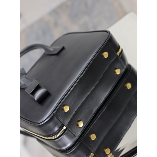 Replica perfette Borsa YSL Saint Laurent Sac de Jour Bauletto con tracolla nera