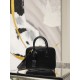 Replica perfette Borsa YSL Saint Laurent Sac de Jour Bauletto con tracolla nera