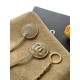 Replica perfette Borsa a mano Chanel 26S AS6268  scamosciata con tracolla larga grigio