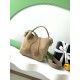 Replica perfette Borsa a mano Chanel 26S AS6268  scamosciata con tracolla larga grigio