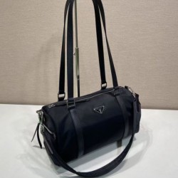 Replica Borse Valigia Prada 1BB154 nylon Nero Imitazioni Replica perfette Borse Valigia Prada 1BB154 nylon Nero