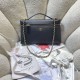 Replica Borsa Chanel Vanity con catena 29cm AS6473 Nera Imitazioni Replica perfette Borsa Chanel Vanity con catena 29cm AS6473 Nera