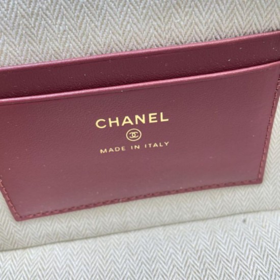 Replica Qualità Premium Borsa Chanel Vanity con catena 23cm AS5347 Rosso Imitazioni Replica perfette Qualità Premium Borsa Chanel Vanity con catena 23cm AS5347 Rosso