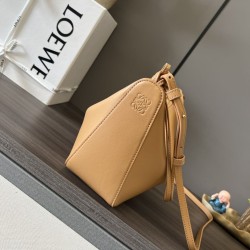 Replica perfette Imitazioni borse griffate a tracolla Loewe Hammock Hobo classica Marrone