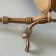 Replica borse griffate a tracolla Loewe Hammock Hobo classica Marrone Imitazioni Replica perfette Imitazioni borse griffate a tracolla Loewe Hammock Hobo classica Marrone
